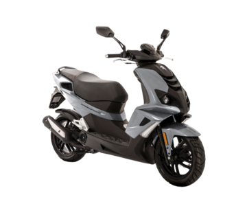 peugeot speedfight 4 iced grey rechtsvoor