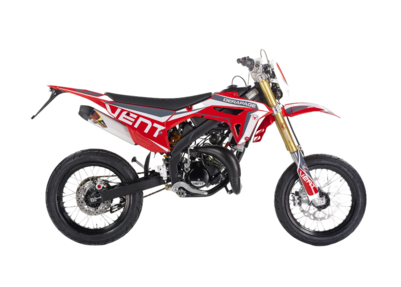 vent derapage 50 rood wit