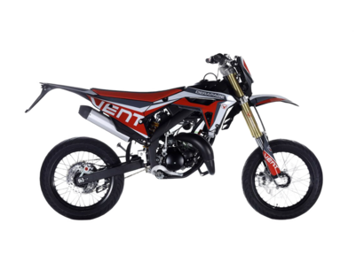 vent derapage 50 zwart rood