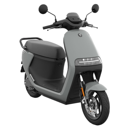 Segway E110S Steel Grey / Glans Grijs rechtsvoor