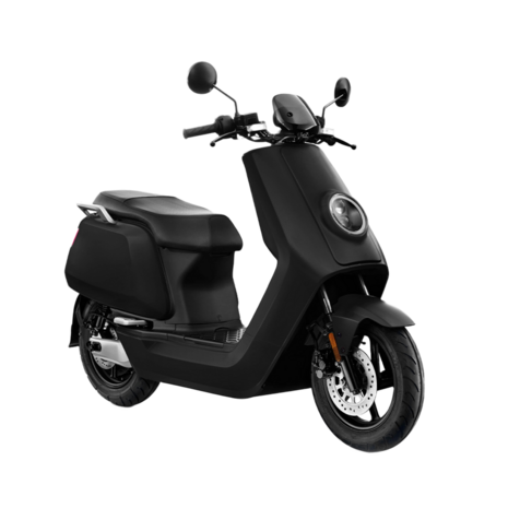 NIU NQI GTS 45 zwart rechtsvoor