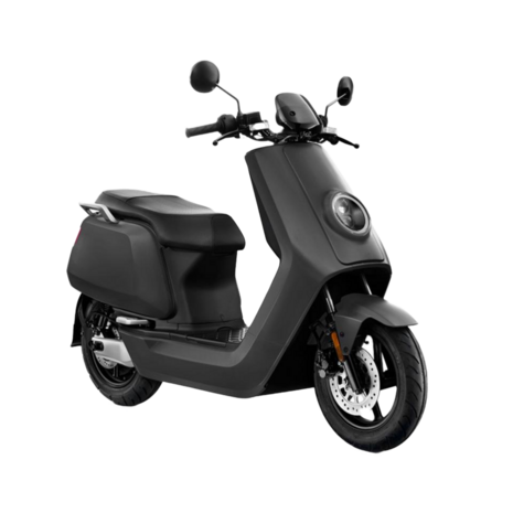 NIU NQI GTS 45 mat grijs rechtsvoor