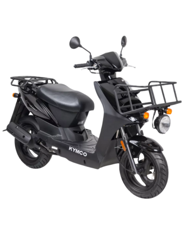 kymco agility carry zwart rechtsvoor