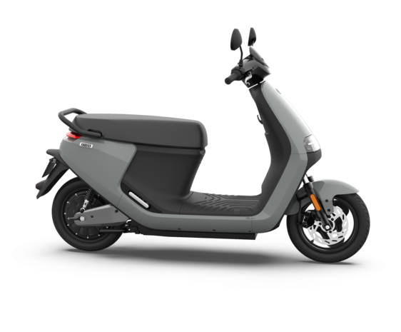 Segway E110S Steel Grey / Glans Grijs zijkant rechts