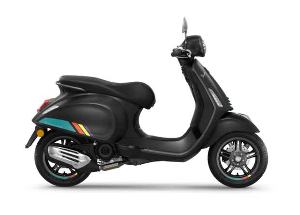 Vespa Primavera S Nero Convinto Matt