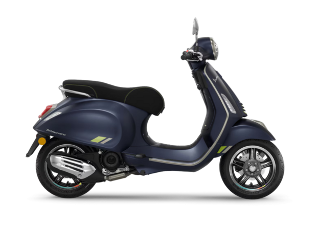 Vespa Primavera Tech Blu Energico Matt