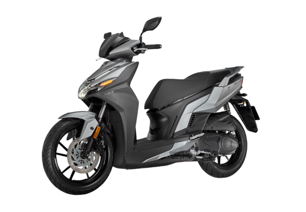 kymco agility s 50 matgrijs 3