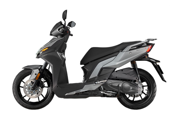 kymco agility s 50 matgrijs 2