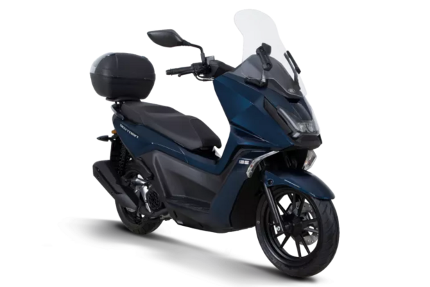 kymco skytown 125cc blauw