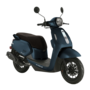 Kymco Filly 50 blauw rechtsvoor
