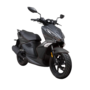 Kymco New Super 8 R Zwart rechtsvoor
