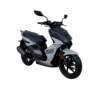 Kymco New Super 8 R nardo grey rechtsvoor