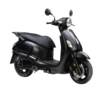 sym fiddle 4 (iv) matt black rechtsvoor