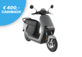 Segway E110S Stone Grey / Mat Grijs rechtsvoor cashback