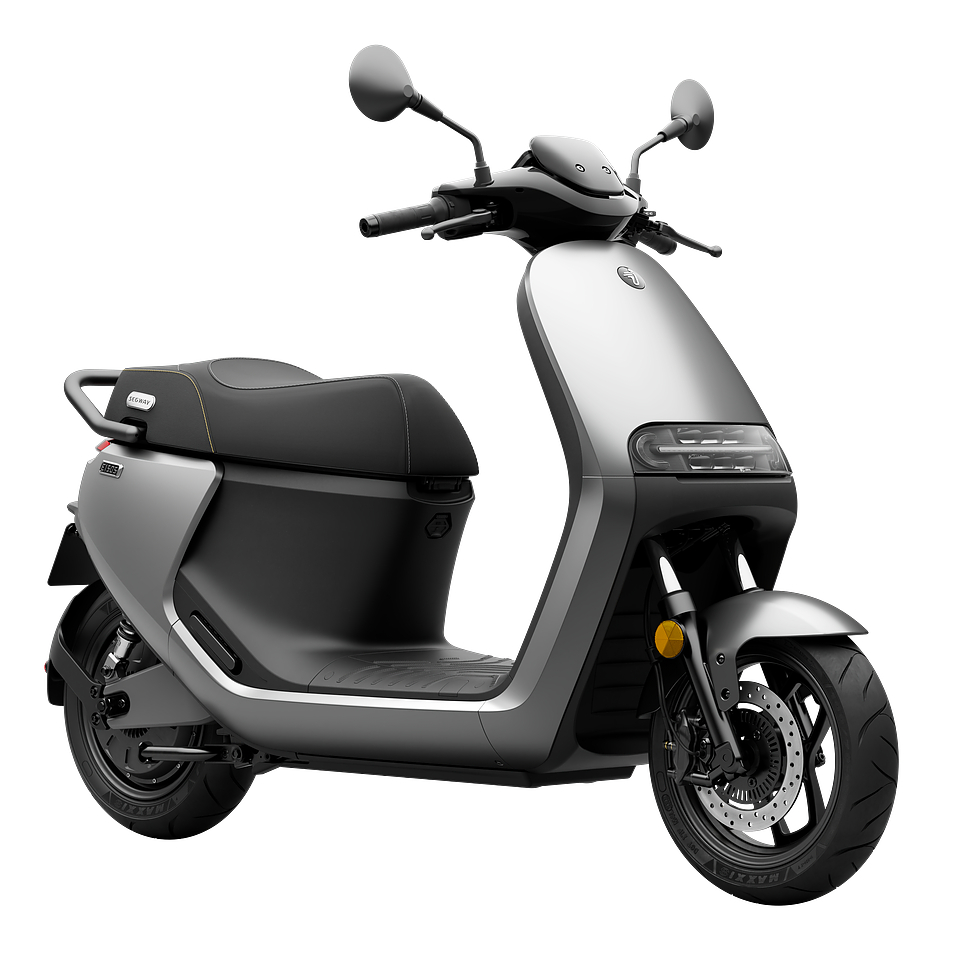 Segway e150s elektrische scooter glans grijs