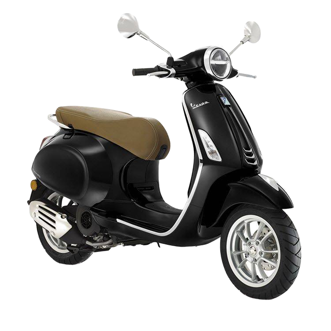 vespa primavera zwart scooty